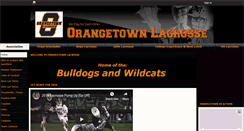 Desktop Screenshot of orangetownlacrosse.com